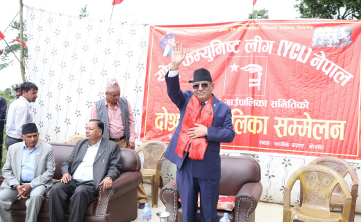 माओवादी केन्द्रलाई जनताको पार्टीको रूपमा स्थापित गर्छौँः प्रधानमन्त्री दाहाल